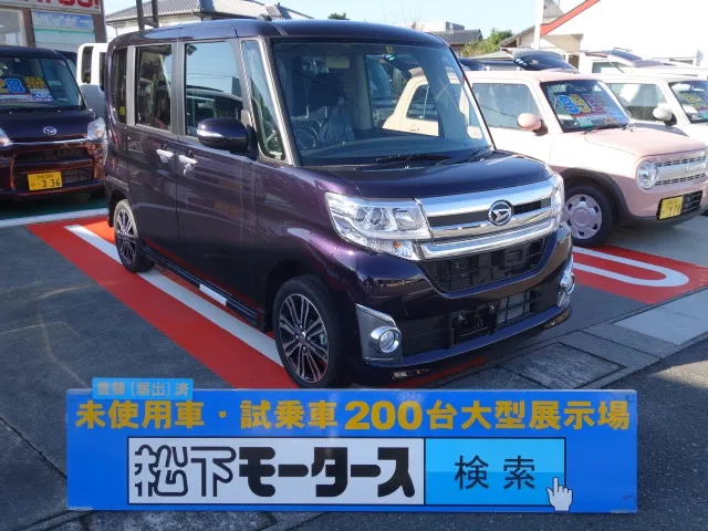 タント(ダイハツ)ＲＳ　スマートパノラマパーキング登録済未使用車 0