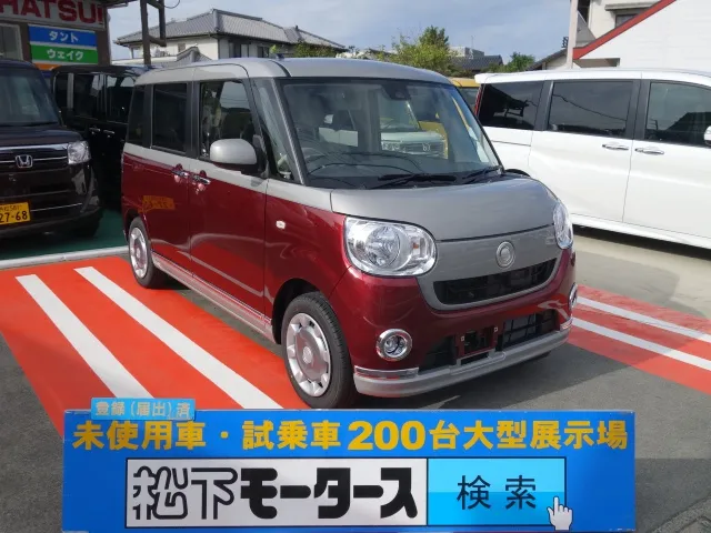 キャンバス(ダイハツ)GブラックインテリアリミテッドSAⅢ登録済未使用車 0