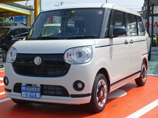 ムーヴキャンバス ＧブラックアクセントリミテッドＳＡⅢ ダイハツ 届出済未使用車は静岡県 松下モータース 特別仕様車！！！ [NO:8824]