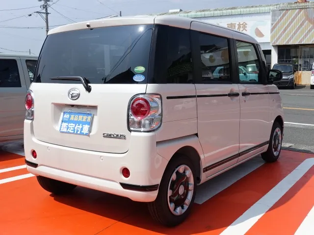 ムーヴキャンバス ＧブラックアクセントリミテッドＳＡⅢ ダイハツ 届出済未使用車は静岡県 松下モータース 特別仕様車！！！ [NO:8824]