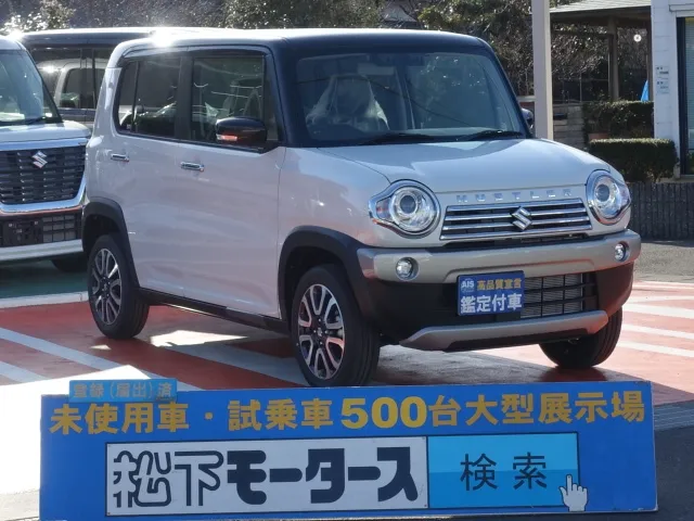 ハスラー(スズキ)Jスタイル 全方位メモリーナビ届出済未使用車 0