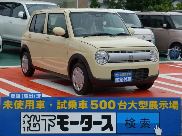 ラパン(スズキ)Ｌ　デュアルセンサーブレーキサポート届出済未使用車 0