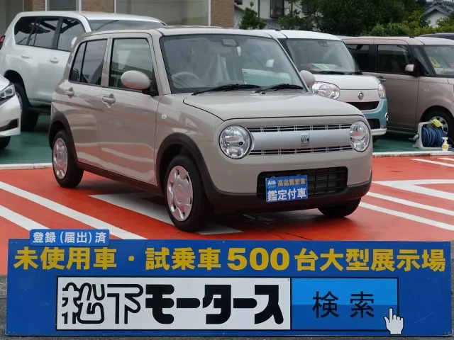 ラパン(スズキ)Ｌ　デュアルセンサーブレーキサポート届出済未使用車 0