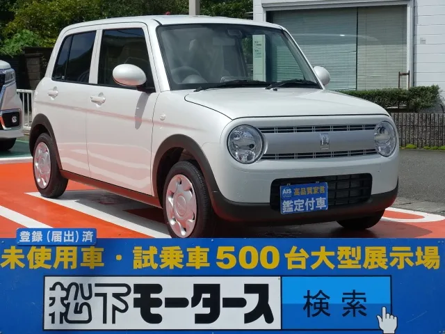 ラパン(スズキ)Ｌ　デュアルセンサーブレーキサポート届出済未使用車 0