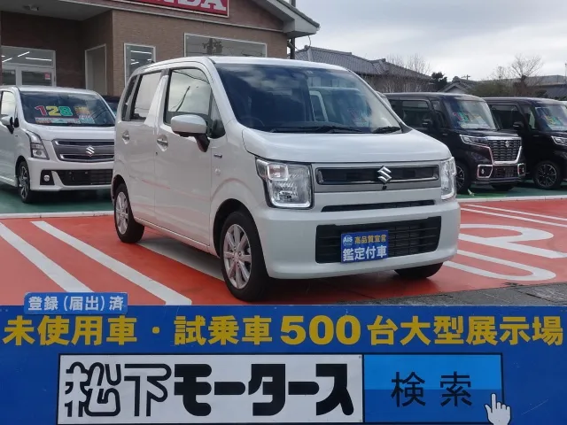 ワゴンR(スズキ)ハイブリッド ＦＸリミテッド　25周年記念車ディーラー試乗車 0