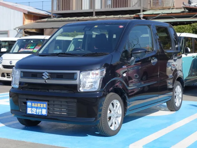 ワゴンR(スズキ)ハイブリッド　ＦＸリミテッド　25周年記念車　全方位カメラディーラー試乗車 1