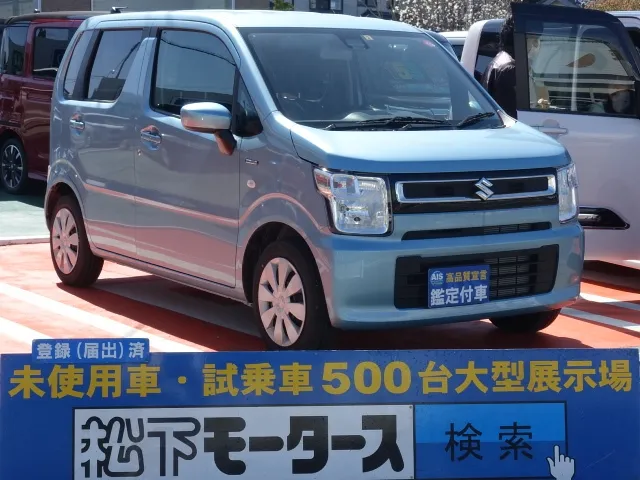 ワゴンR(スズキ)ハイブリッド　ＦXセーフティパッケージ装着車ディーラー試乗車 0