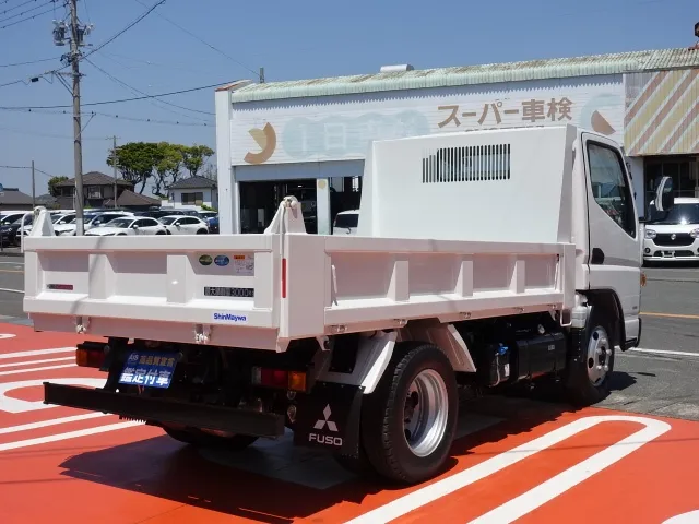 キャンター(三菱)全低床キョウカダンプ　３t登録済未使用車 10